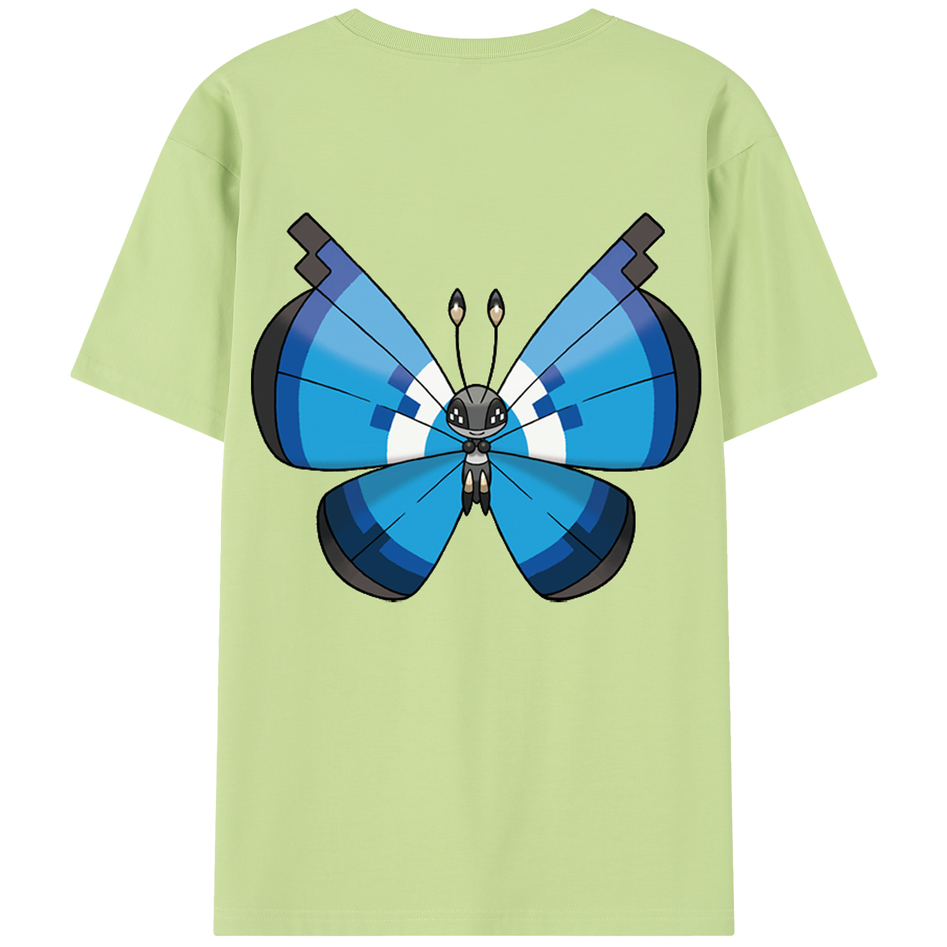 （画像用） ポケットモンスター Pokémon 綿100％半袖Tシャツ（背面プリント）